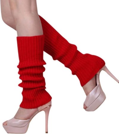 *** Beebie`s Rode Beenwarmers - One Size - van Heble® ***
