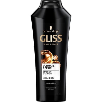 Shampoing Gliss Ultimate Repair pour Cheveux Très Abîmés et Secs 250ml