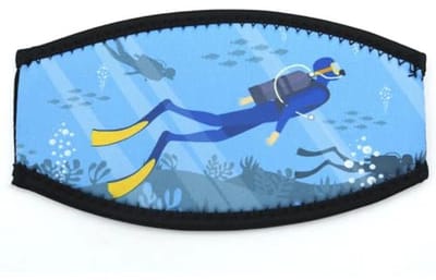 Neopreen hoes voor duik- en snorkelmaskers met slagbanden