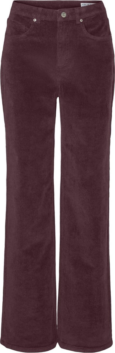Vero Moda Broek met wijde pijpen VMTESSA High rise Wide fit Corduroy Jeans