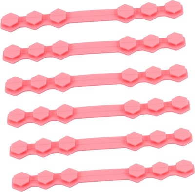 Masker Oorhaak Verlengstukken - Masker Oorbeschermers - Minder Oorpijn - Antislip Ontwerp - 10 stuks - Roze