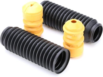 Beschermingsset Schokdempers - Veerpoot Kit - Rijcomfort Verbeteren - Twin Disk Technologie - 22 x 18 x 11 cm - Zwart