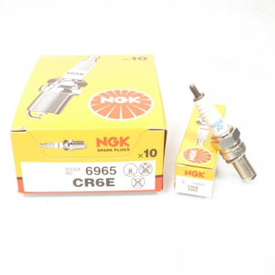 Bougie d'allumage NGK pour Moto Suzuki 1500 Vz Intruder M 2009 à 2011 CR6E / 6965 / Par 10 Neuf