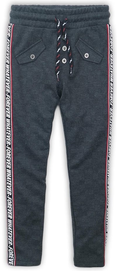 DJ Dutchjeans - Lange broek - Dark Grey - Maat 98 - meisjes