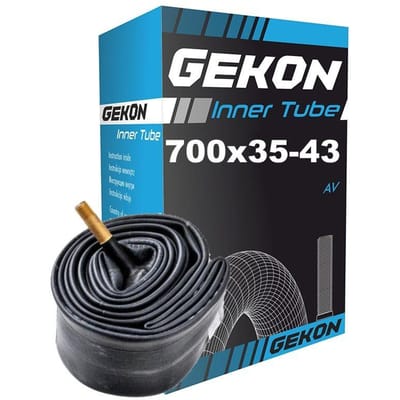 Gekon - Fietsbinnentube - 28”/700 x 35-43 - AV Auto - 48mm