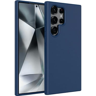 Mocaa Samsung Galaxy S26 Ultra Bio Beschermhoesje Blauw