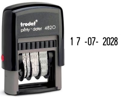 Trodat Printy 4820 | Datumstempel | 4mm