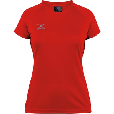 Gilbert Netball Eclipse Top - W 8 - Rood