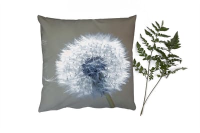 Sierkussens - Kussentjes Woonkamer - 40x40 cm - Paardenbloem - Bloem - Plant