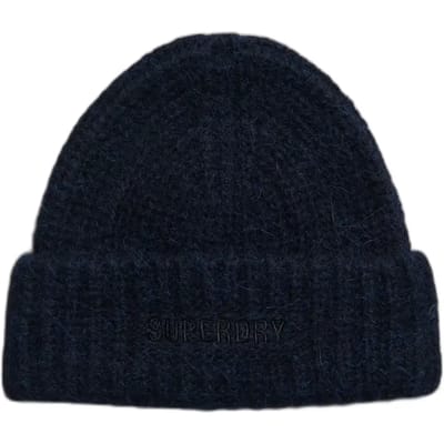 Superdry Dames Geribde Essential beanie