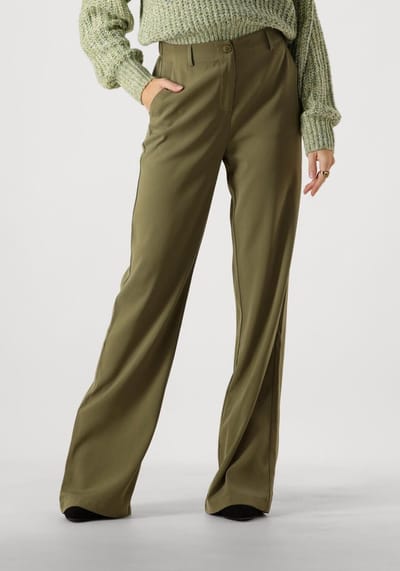 Ydence Pants Solange Tall Broeken Dames - Groen - Maat XS