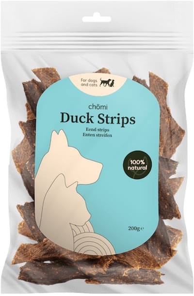 Chomi Pets - Eendfilet Strips - 200 gram