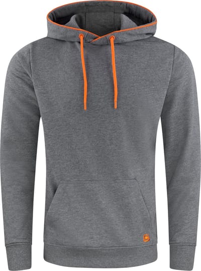 riverso Heren trui RIVSandro regular fit Grijs S Volwassenen Sweat Hoodie met Capuchon