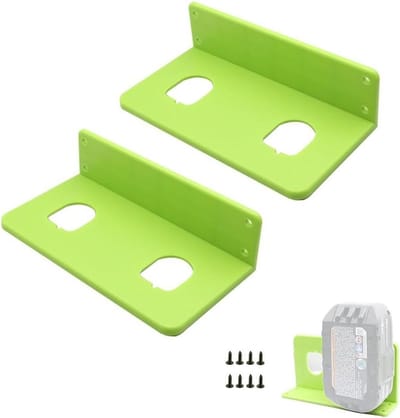 Batterij Houders - Opbergrek Organizer - Werkruimte Organiseren - Zware ABS Kunststof - 2 stuks - Groen