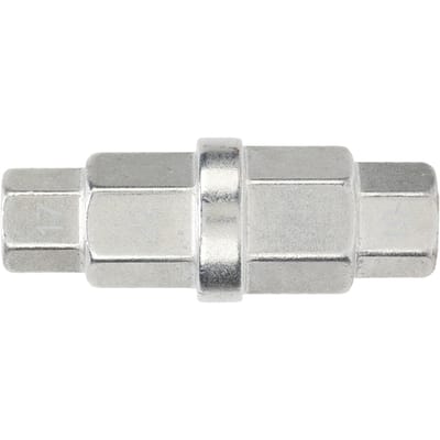 Zeskant As Tool 17 19 22 24mm Voorwiel As Dop Adapter 150lbs Koppel Universeel voor Motorfiets ATV white