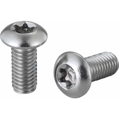 Elvedes Schijfrem Bouten 100 Stuks 13 X 6 Mm Zilver