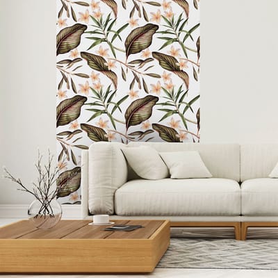 Behang-effect sticker - CHACHAPOYAS - 30x30cm