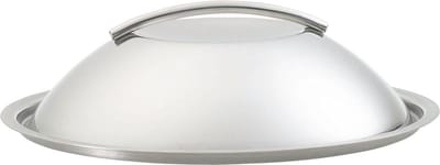 Eva Trio - Deksel Dome Ø 24 cm - Roestvast Staal - Zilver -
