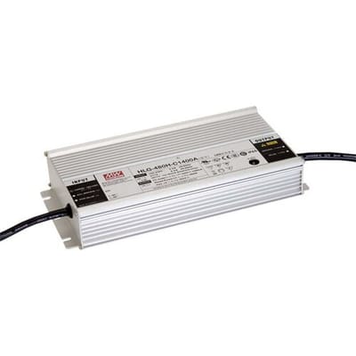 MEAN WELL HLG-480H-24AB LED-driver Constante spanning 480 W 10 - 20 A 20.4 - 25.2 V/DC Dimbaar, 3-in-1 dimmer, Instelbaar, PFC-schakeling, Outdoor,