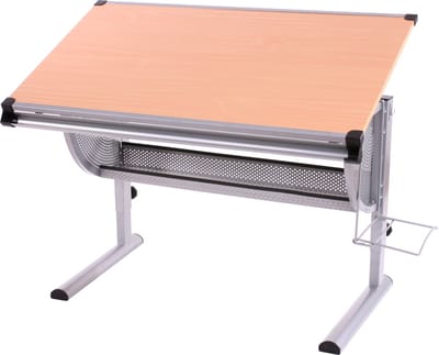 Bureau voor kinderen/jongeren Bureau voor studenten Bureau voor kantoor Oxford, in hoogte verstelbaar, kantelbaar ~ naturel, beuken
