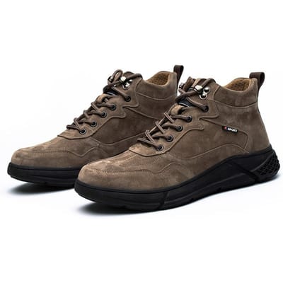 Chaussures d'assurance travail pour hommes anti-écrasement et anti-perforation, résistantes à l'usure et antidérapantes, chaussures de protection pour la construction de chantier 38 gray