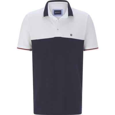 Babista herren Poloshirt - 44/46 - donkerblauw - Plus Size