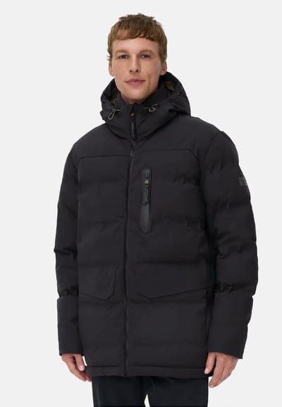 Camel Active winterjas donkerblauw