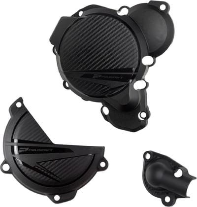 Motorafdekking Beschermingsset - Motoronderdelen - Motor Beschermen - Gebruikt OEM Schroeven - 23.7 x 21.1 x 8.7 cm - Zwart