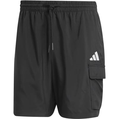 Adidas Sportswear Essentials Small Logo Cargo Chelsea Short - Heren - Zwart