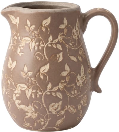 Clayre & Eef Decoratie Kan Bruin Keramiek