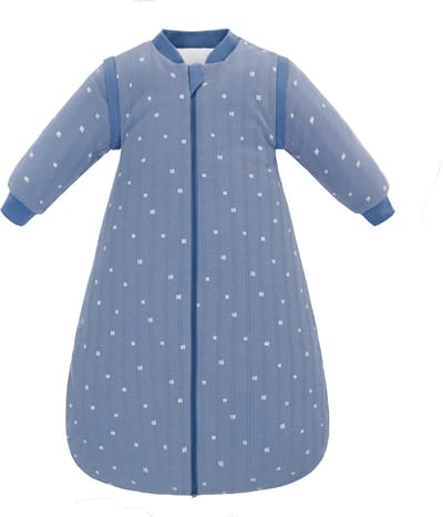 Unyqoos® Comfortabele en warme babyslaapzak met afneembare mouwen en ritssluiting