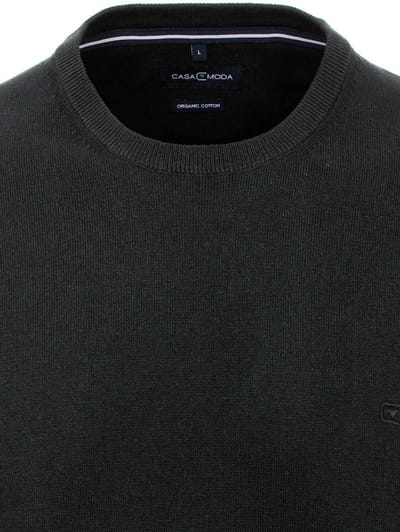 Casa Moda Trui Met Ronde Hals Organic Cotton 423980800-344 - 3XL