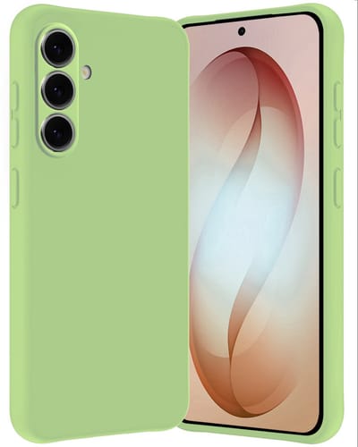 Hoes - Geschikt voor Samsung Galaxy S26 - Sterk & Shockproof - Hoesje Cover - Siliconen Case - Groen