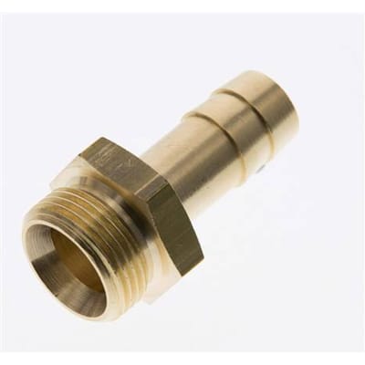 G 3/4'' Mannelijk X 16mm Messing Slangpilaar 16 Bar