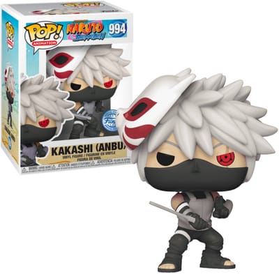 Funko Pop! Naruto Shippuden - Anbu Kakashi #994 AAA Anime Exclusive with chance of chase