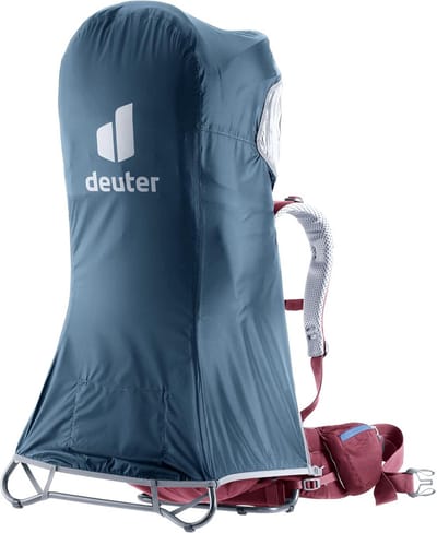Regenhoes Kinderdrager - Beschermhoes Vochtbescherming - Bescherming Baby - PFAS-vrij - Universeel - Donkerblauw
