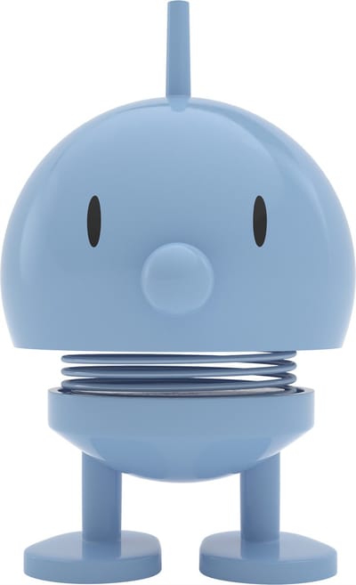 Hoptimist Bumble Beeldje - S - Lichtblauw - Beeldjes Decoratie voor Kantoor, Kamer en Woonkamer - Cadeau Idee voor Mannen, Vrouwen en Kinderen