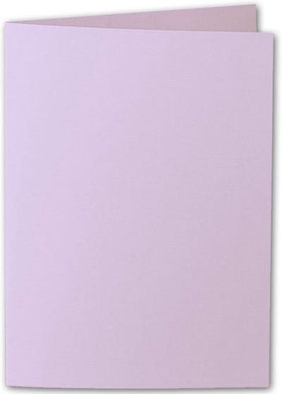 Set van 150 dubbele vouwkaarten DIN B6 220 g/m2 in marineblauw