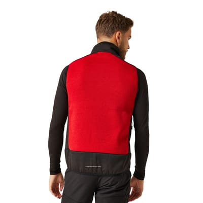 Regatta E-Volve Stretch Hybride Bodywarmer Heren (Klassiek rood/zwart)