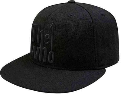 The Who - Arrow Logo Snapback Pet - Zwart