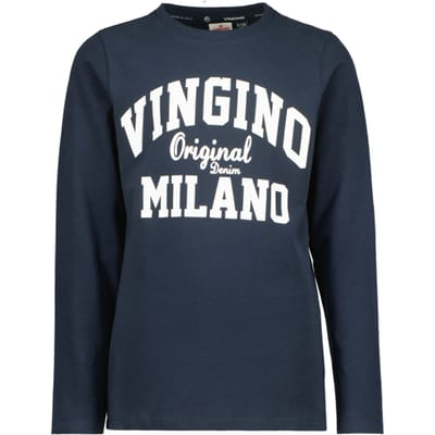 Vingino Tshirt-classic-logo-rnls Midnight Blue Größe: 16 | T-Shirts Outlet | Unisex | Blau