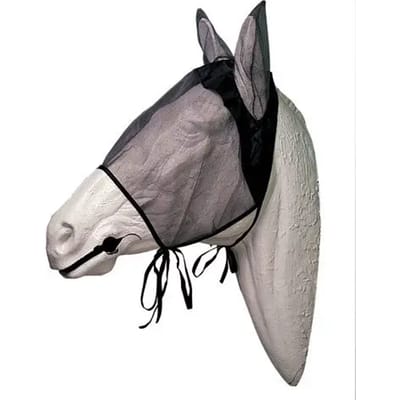 Vliegenmasker voor paard met oorkappen Hispano Hipica