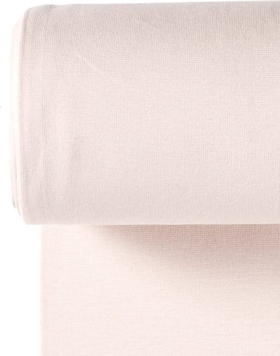 Boordstof Uni Rondgebreid 35 cm per Meter – Zalm Roze – Elastische Boordstof voor Mouwen, Hals & Taille