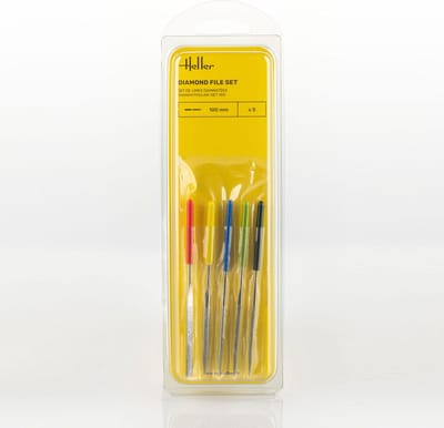 Heller Vijlenset - 99005 Hobby Diamantvijlenset - 100 mm - 5 stuks Gereedschap