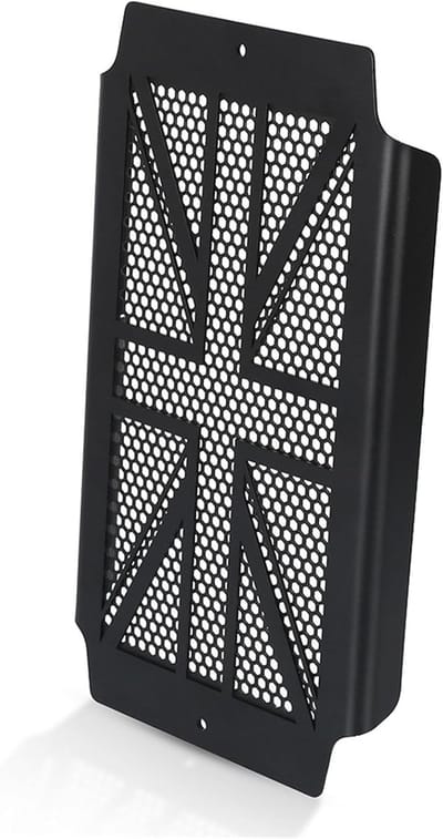 Radiator Grille Protector - Motorfiets Bescherming - Onderdelen Beschermen - Duurzame Metaalconstructie - Zwart
