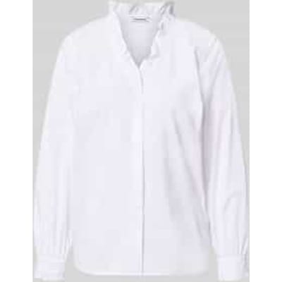 Regular fit Blouse met lange mouwen van Katoenmix