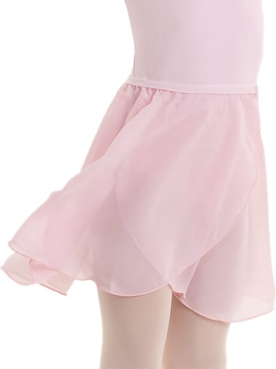 Dancer Dancewear® Balletrokje meisjes "Symfonia" | in het ROZE | Wikkelrokje voor meisje | Maat 104/116 | maat 6/8 Jaar