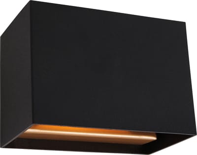 Wandlamp | 7 cm | muro | G9 | goud zwart | metaal | moderne design verlichting