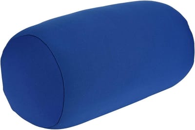 Comfortabele Microbead Rugsteun Kussen voor Thuis en Reizen - Ideaal voor Nekondersteuning en Slaap (Blauw)