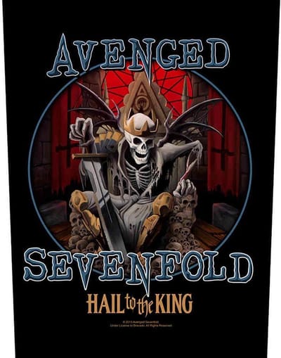 Avenged Sevenfold - Hail To The King Rugpatch - Multicolours